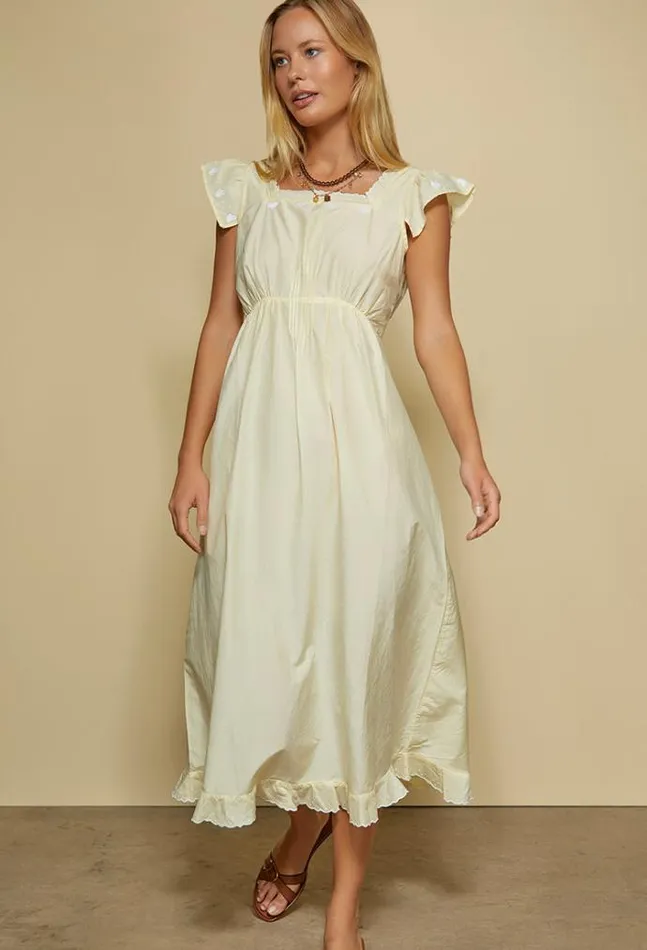 Ciao Lucia Online Olin Dress Butter Women Long Dresses