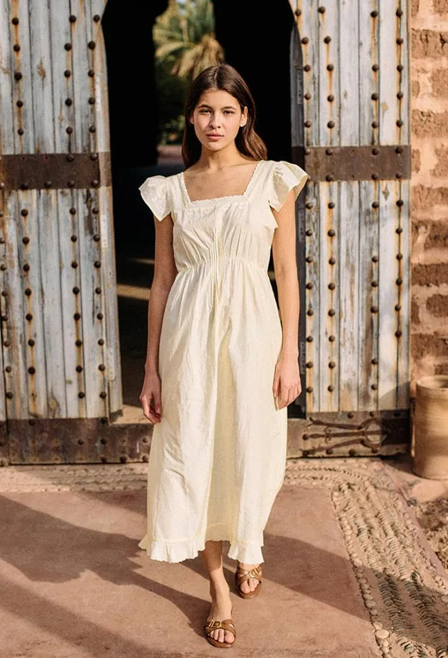 Ciao Lucia Online Olin Dress Butter Women Long Dresses