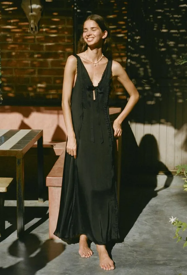 Ciao Lucia Online Serena Dress Black Women Black Dresses