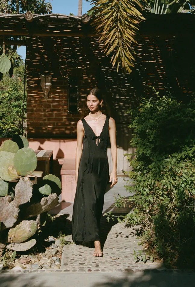 Ciao Lucia Online Serena Dress Black Women Black Dresses