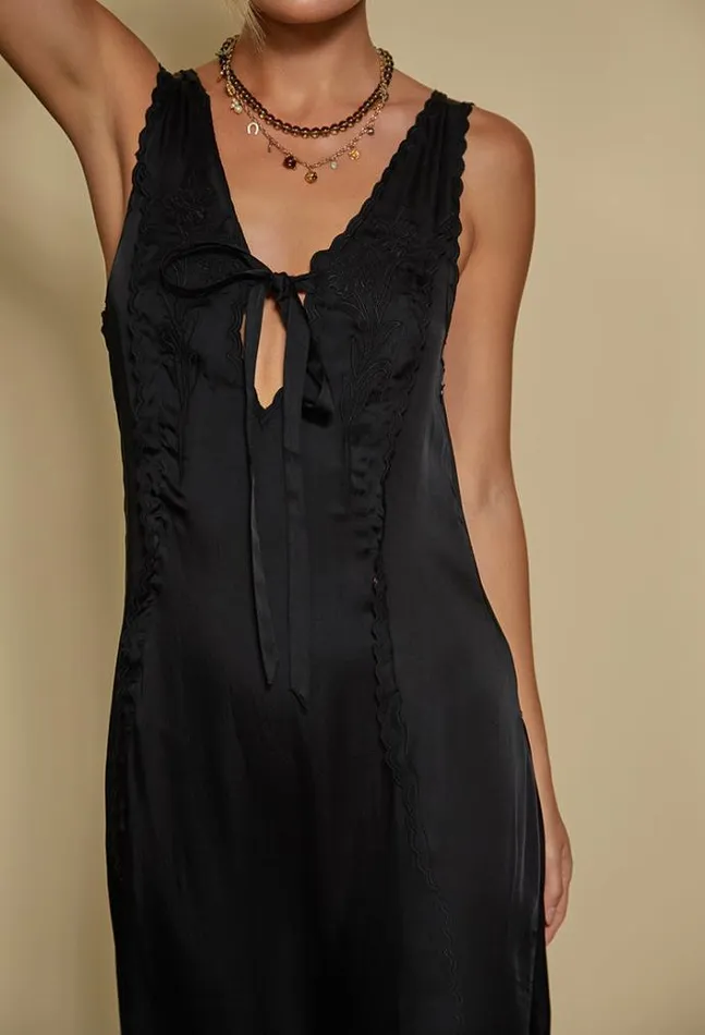 Ciao Lucia Online Serena Dress Black Women Black Dresses