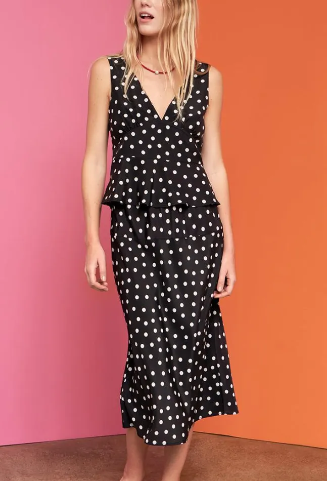 Ciao Lucia Online Seti Skirt Polka Dot Women Skirts