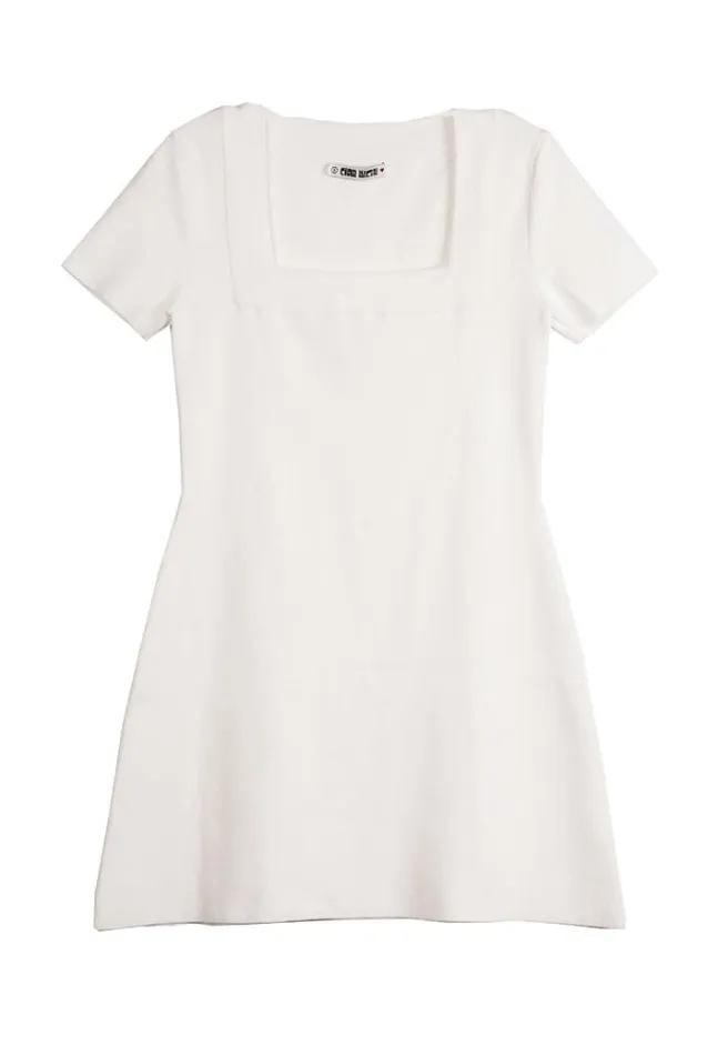 Ciao Lucia Online Sigrid Dress White Women Mini Dresses