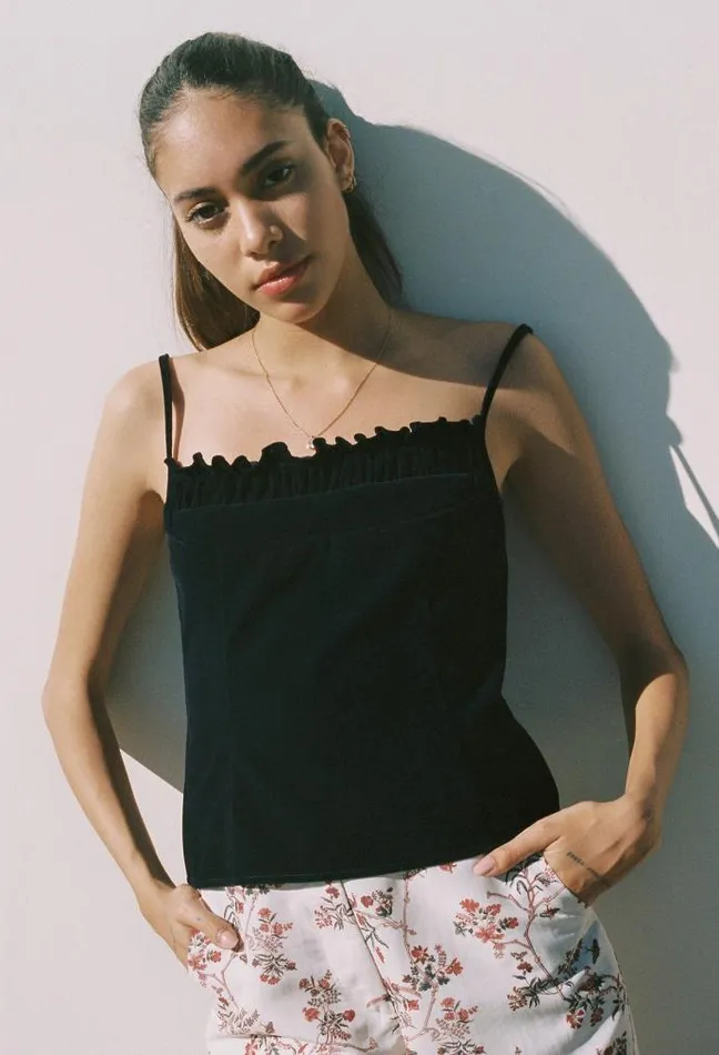 Ciao Lucia Online Tomasina Top Midnight Women Sleeveless Tops
