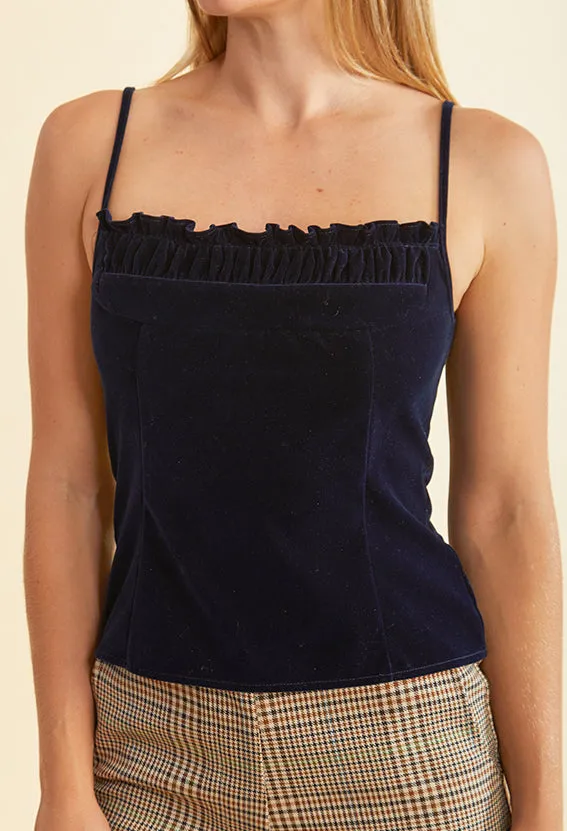 Ciao Lucia Online Tomasina Top Midnight Women Sleeveless Tops