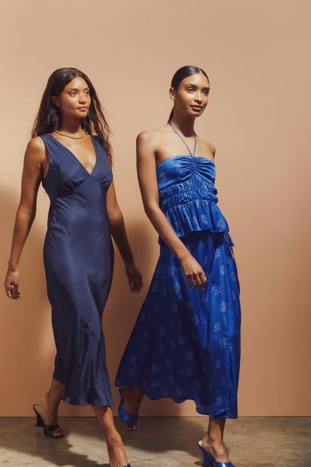 Ciao Lucia Silvana Dress Midnight Women Long Dresses