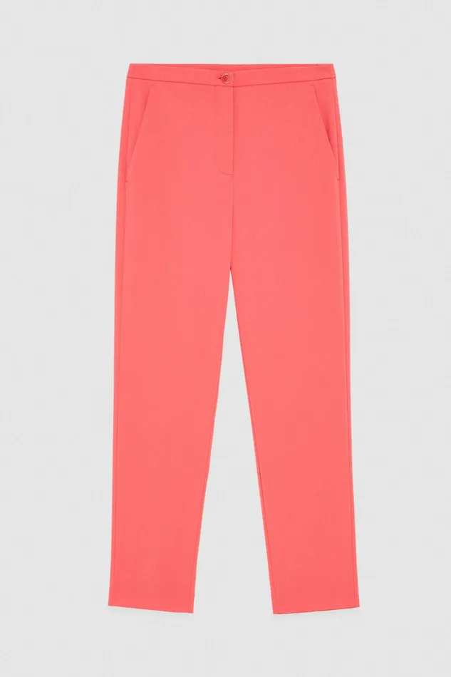 Cigarette Women Patrizia Pepe Essential Cigarette Pants Hybrid Rose