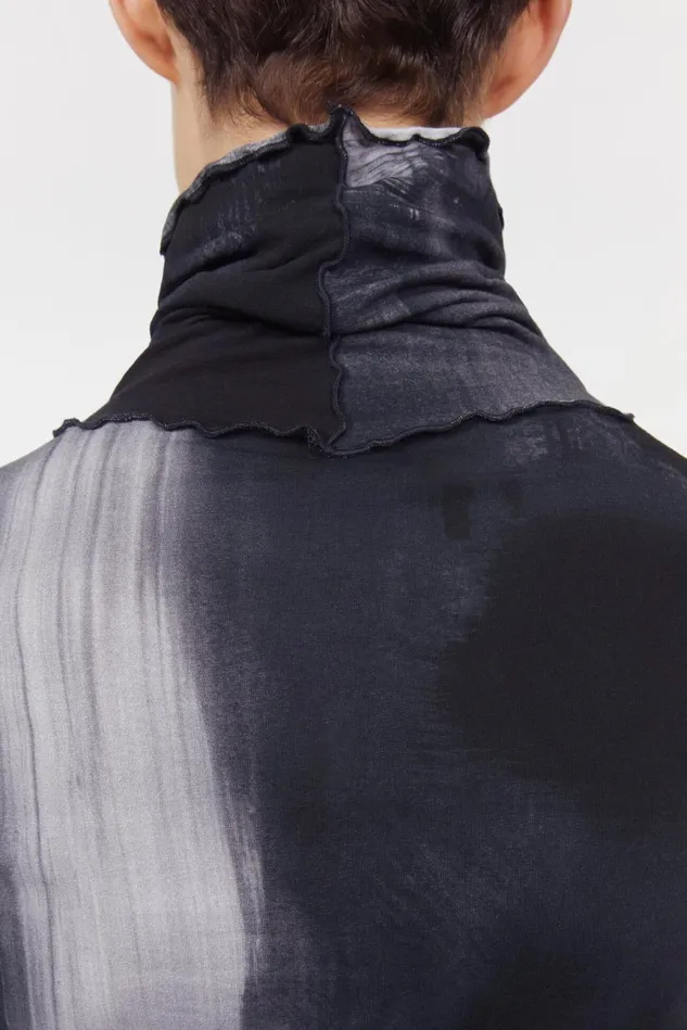 Cisne Wash Jersey Top Black Women Rodebjer Tops