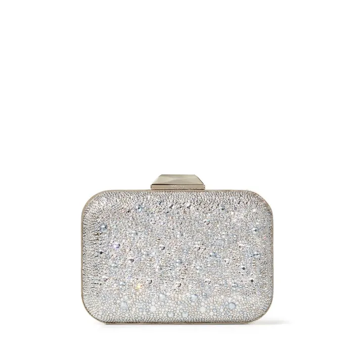 CloudXl CrystalEmbroidered Suede Clutch Bag Crystal Women JIMMY CHOO Clutch Bags CloudXl CrystalEmbroidered Suede Clutch Bag Crystal Women JIMMY CHOO Clutch Bags