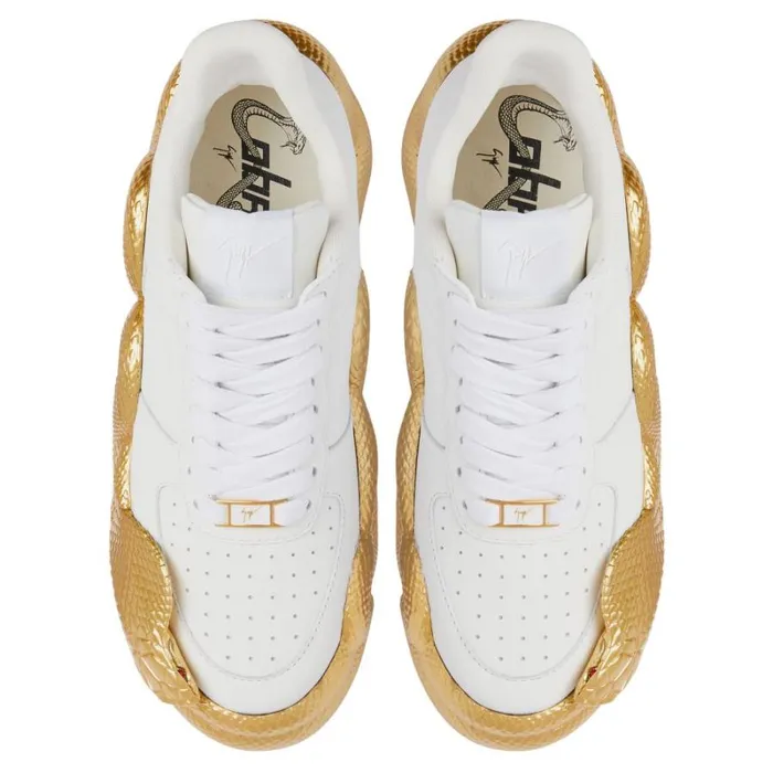 Cobras White Men Giuseppe Zanotti Sneakers