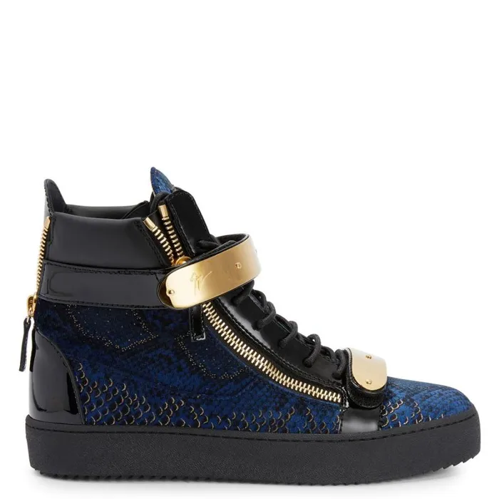 Coby Blue Men Giuseppe Zanotti Sneakers