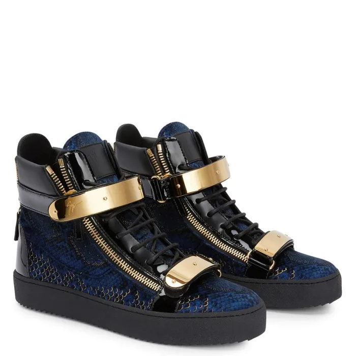 Coby Blue Men Giuseppe Zanotti Sneakers