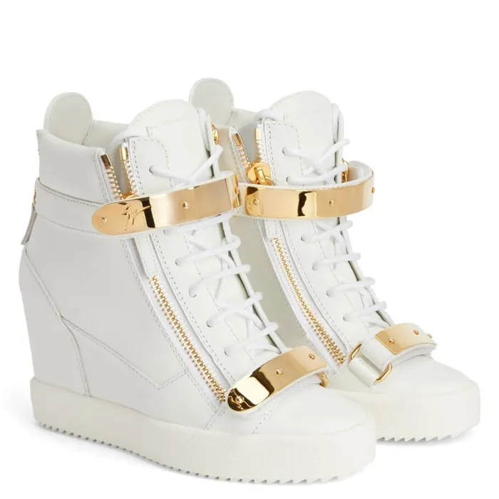 Coby Wedge White Women Giuseppe Zanotti Sneakers