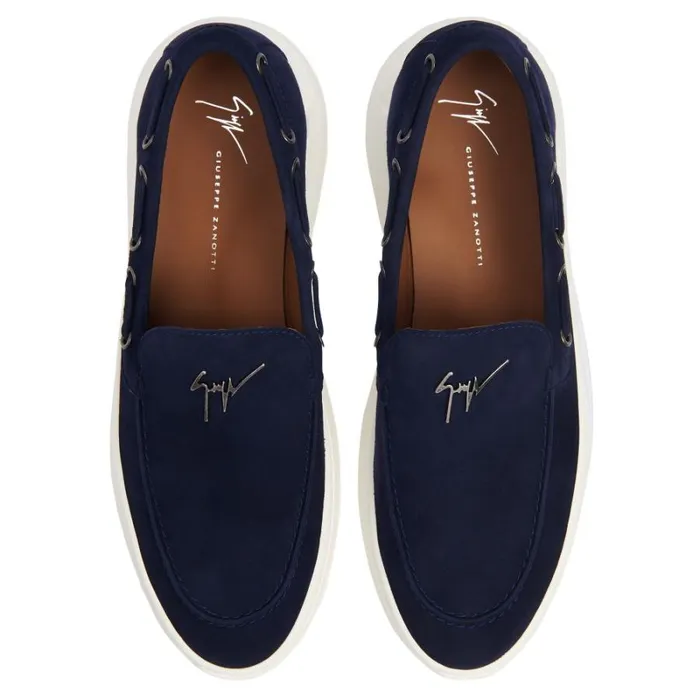 Conley String Blue Men Giuseppe Zanotti Shoes