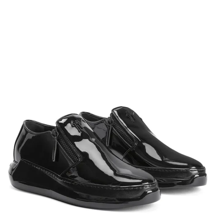 Conley Zip Black Men Giuseppe Zanotti Shoes