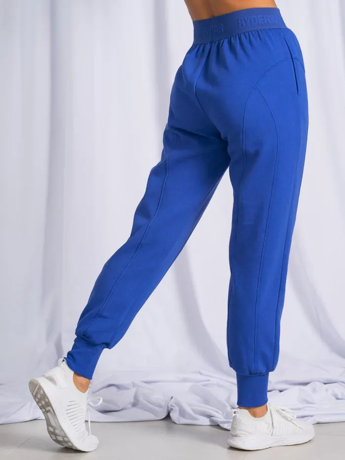 Contour Track Pants 8211 Cobalt Blue Women Ryderwear Pants