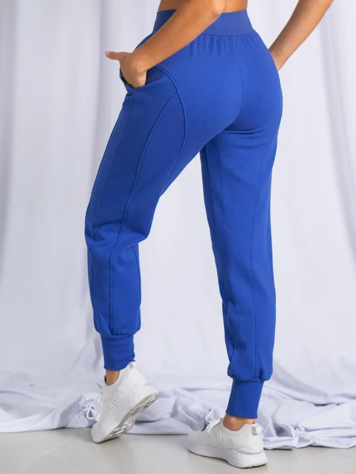 Contour Track Pants 8211 Cobalt Blue Women Ryderwear Pants