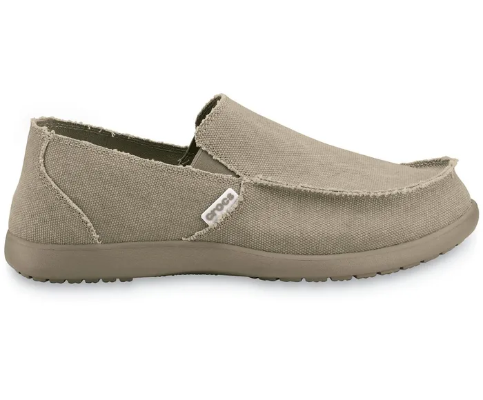 Crocs Big and Tall 14 Mens Santa Cruz SlipOn Khaki Khaki
