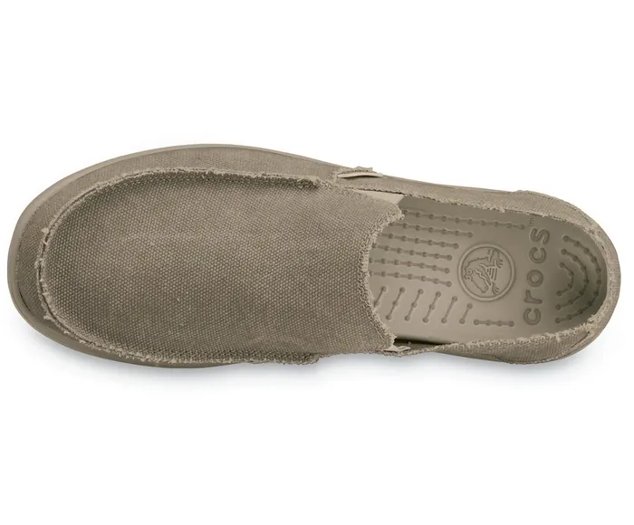Crocs Big and Tall 14 Mens Santa Cruz SlipOn Khaki Khaki