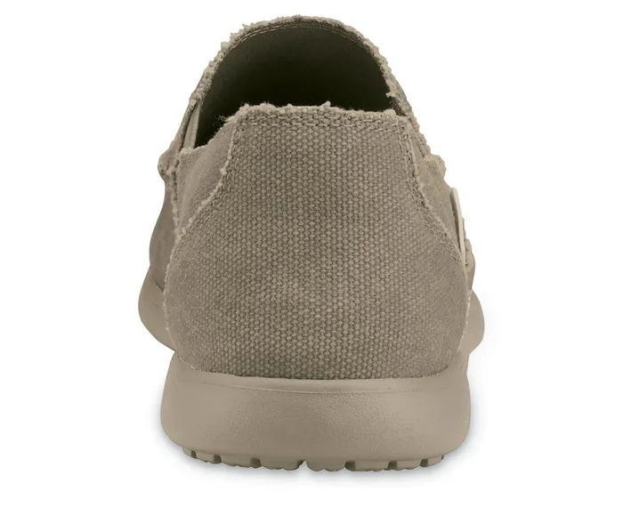 Crocs Big and Tall 14 Mens Santa Cruz SlipOn Khaki Khaki