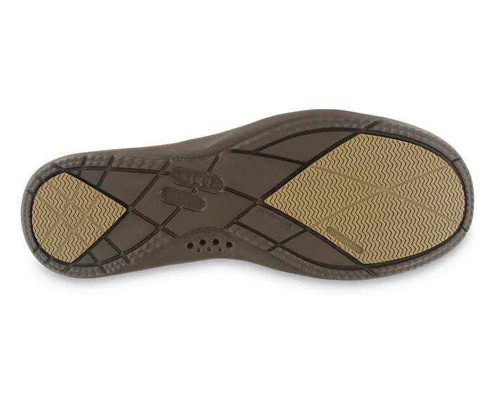 Crocs Big and Tall 14 Mens Walu SlipOn Khaki Espresso