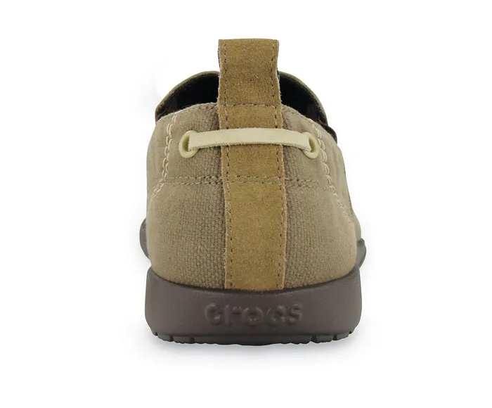 Crocs Big and Tall 14 Mens Walu SlipOn Khaki Espresso