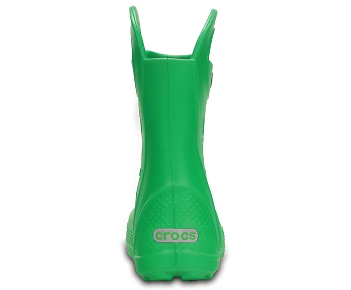 Crocs Boots Girls Kids Handle It Rain Boot Grass Green Gift for Friend