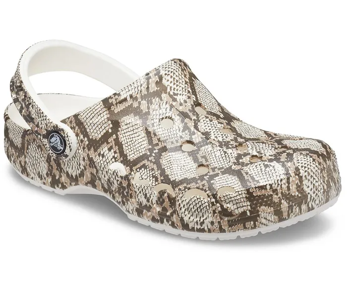 Crocs Clogs Womens Baya Seasonal Printed Clog Oyster Mushroom Near Me