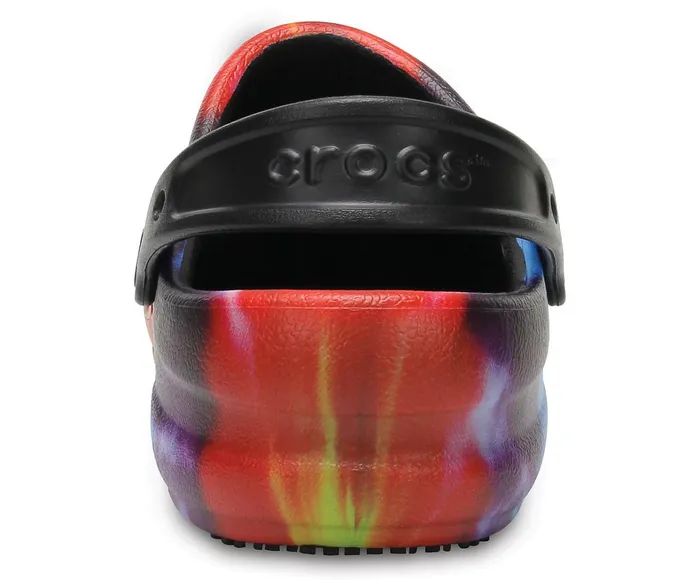 Crocs Clogs Womens Bistro Graphic Clog Black Multi Near Me