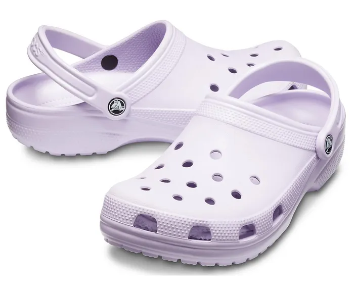 Crocs Clogs Womens Classic Clog Lavender Casaul