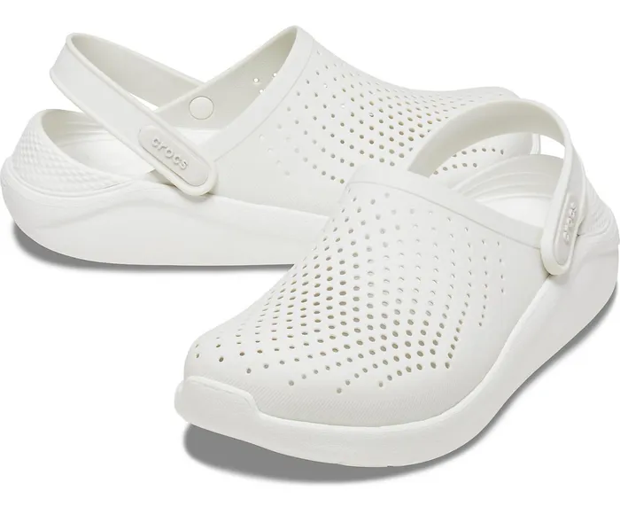 Crocs Clogs Womens LiteRide Clog Almost White Almost White Near Me