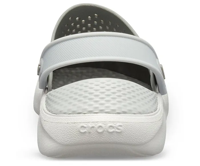 Crocs Clogs Womens LiteRide Clog Smoke Pearl White Near Me