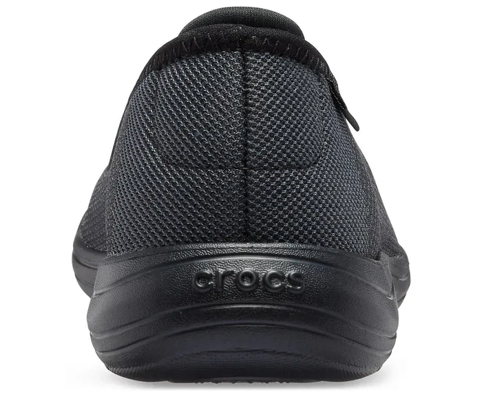 Crocs Flats Womens Crocs Reviva Flat Black Black For Sale