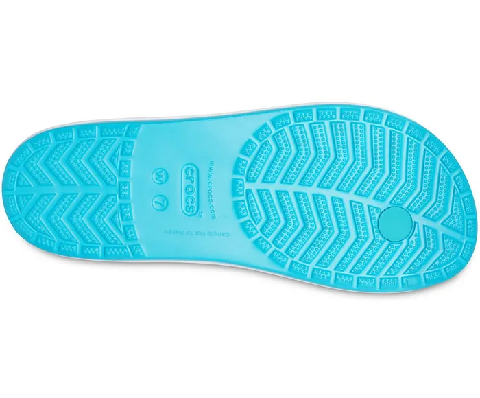 Crocs FlipFlops Womens Crocband Ombre Flip Digital Aqua Multi For Sale