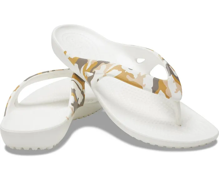 Crocs FlipFlops Womens Kadee II Printed Flip Camouflage Cheap On Sale