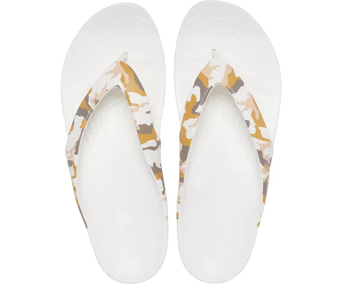 Crocs FlipFlops Womens Kadee II Printed Flip Camouflage Cheap On Sale