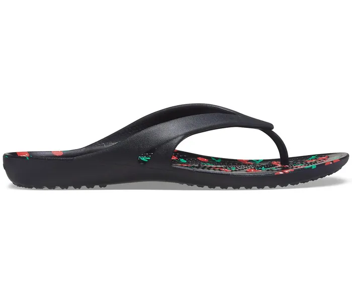 Crocs FlipFlops Womens Kadee II Printed Flip Cherry For Sale