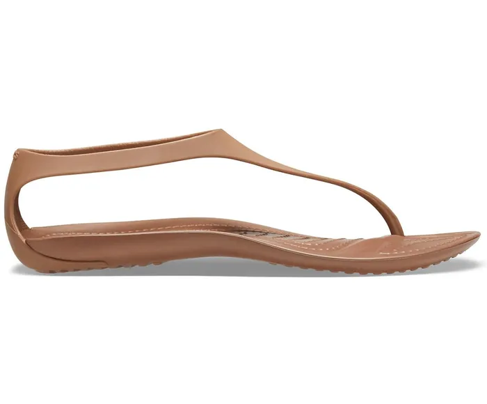 Crocs FlipFlops Womens Sexi Flip Bronze On Sale