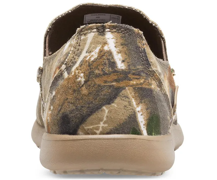 Crocs Loafers Mens Santa Cruz Realtree Edge SlipOn Khaki Gift 4 You