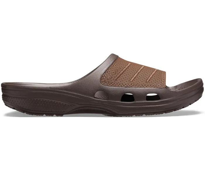 Crocs Sandals Mens Bogota Slide Espresso Espresso Gift for Friend