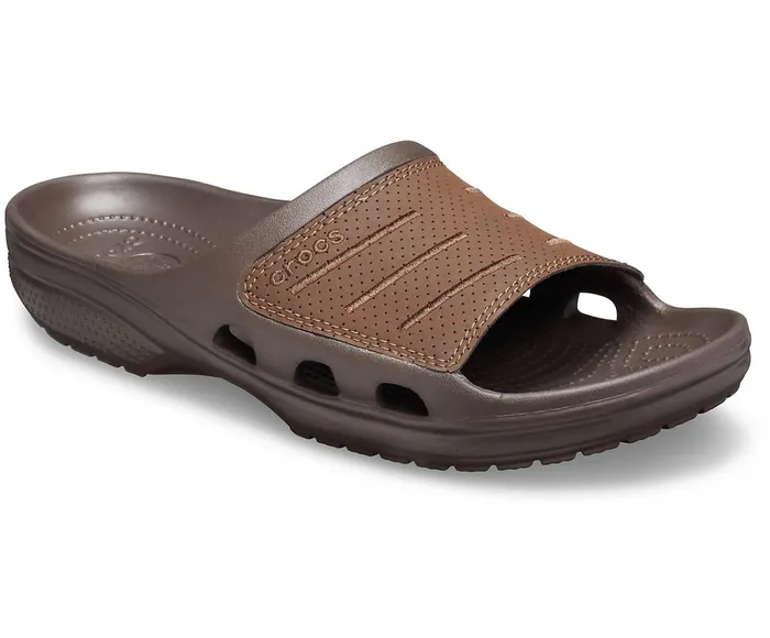Crocs Sandals Mens Bogota Slide Espresso Espresso Gift for Friend