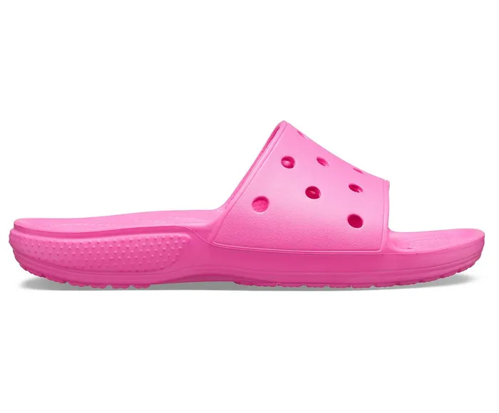 Crocs Sandals Mens Classic Crocs Slide Electric Pink Near Me