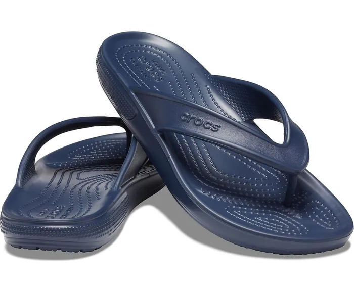 Crocs Sandals Mens Classic II Flip Navy Online