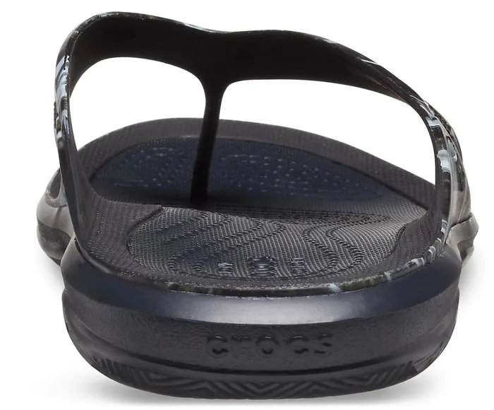 Crocs Sandals Mens Swiftwater Mossy Oak Elements Wave Flip Black Near Me