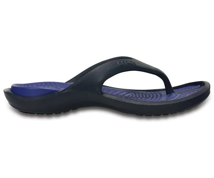 Crocs Sandals Womens Athens Flip Navy Cerulean Blue Online