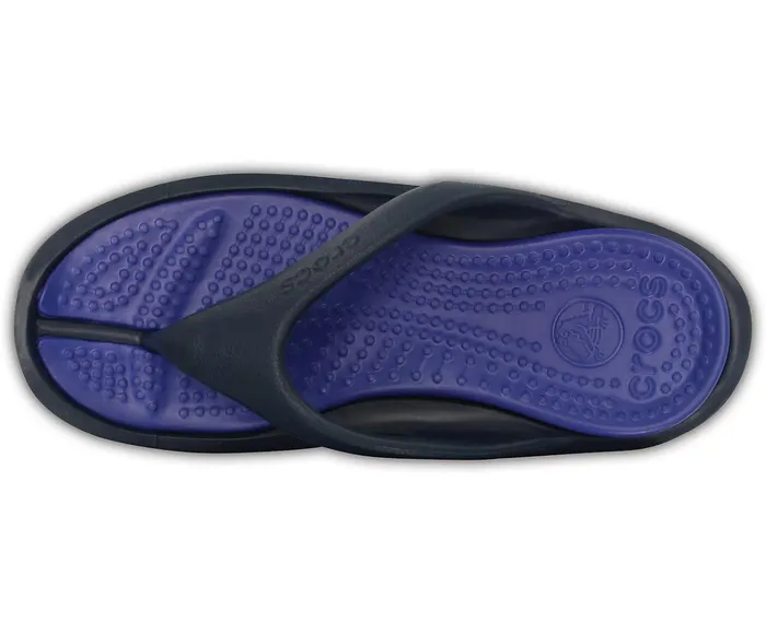 Crocs Sandals Womens Athens Flip Navy Cerulean Blue Online