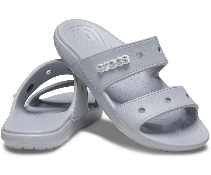 Crocs Sandals Womens Classic Crocs Sandal Light Grey For Sale