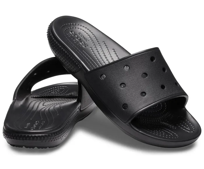 Crocs Sandals Womens Classic Crocs Slide Navy Online