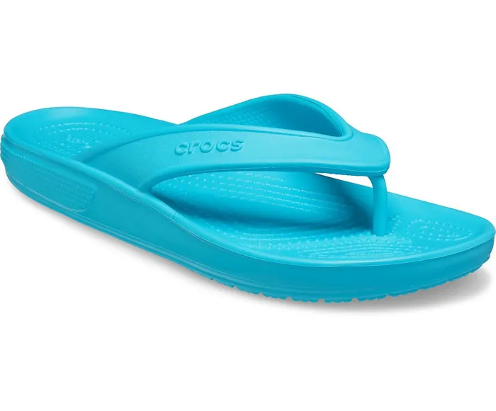 Crocs Sandals Womens Classic II Flip Digital Aqua Gift 4 You