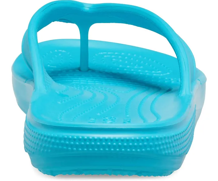 Crocs Sandals Womens Classic II Flip Digital Aqua Gift 4 You